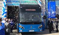 گزارش ویدئویی آئین افتتاح نخستین خط تولید انبوه اتوبوس برقی