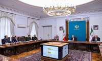 جلسه بررسی راهکارهای برون رفت از چالش های پیش رو و ضرورت اقتصاد آبی