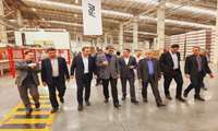 بازدید معین وزیر صمت از واحد صنعتی مشترک ایران و ترکیه در قزوین