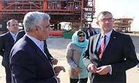 بازدید سفیر استرالیا از مجتمع کشتی سازی و صنایع فراساحل ایران ( ایزوایکو ) در بندرعباس