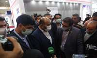 بازدید وزیر راه و شهرسازی از غرفه ایدرو در نهمین نمایشگاه حمل و نقل ریلی