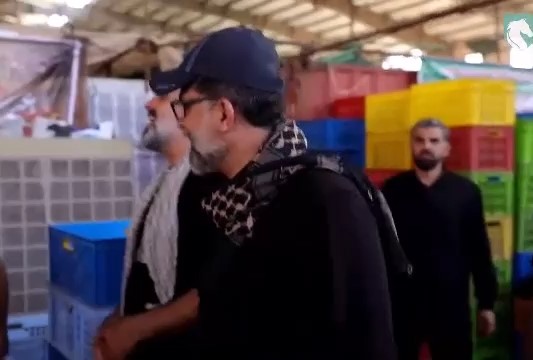 حضور فرشاد مقیمی، معاون وزیر صنعت و رییس هیات عامل ایدرو در موکب گروه صنعتی ایران‌خودرو 